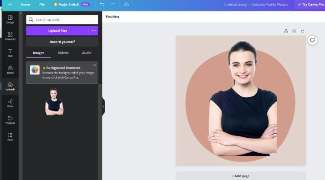 How to Create the Customized LinkedIn AI Photo - 5